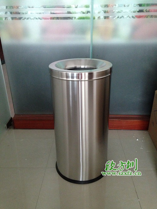  港式不銹鋼圓形垃圾桶哪里找，就找深圳欣方圳